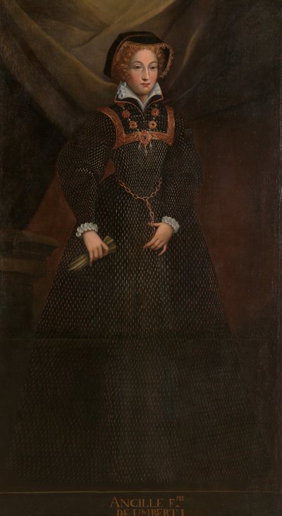 Portrait of Ancilla, Wife of Umberto I by Unbekannt Unbekannt